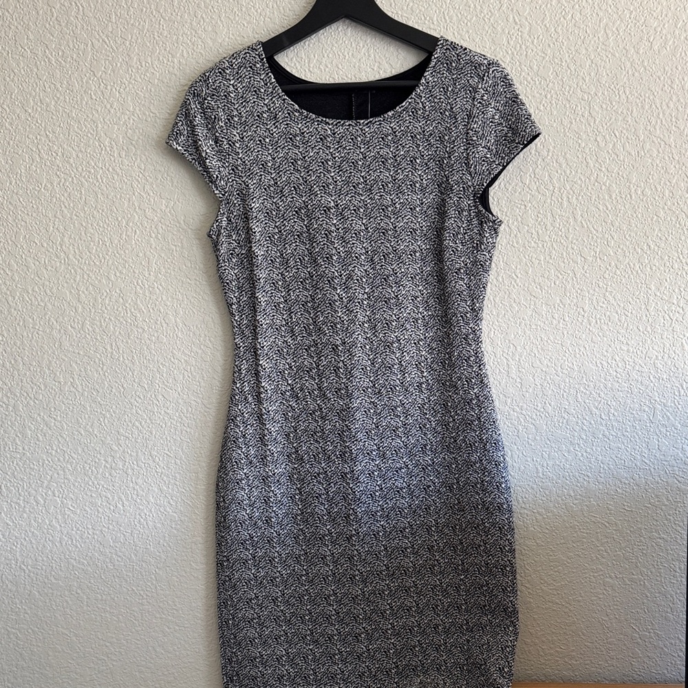 Black & White Priscilla Knit Dress